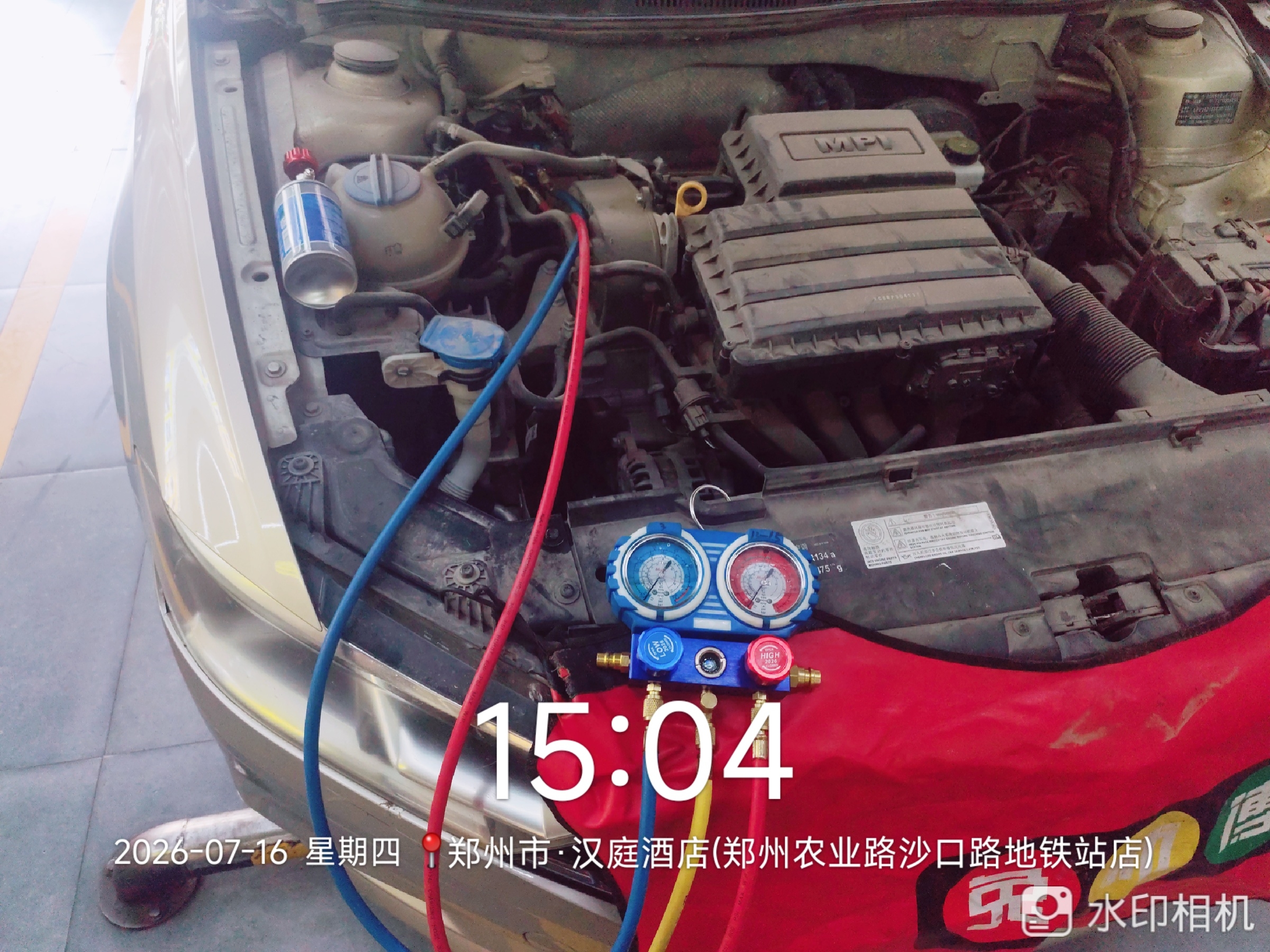 兔师傅郑州农业路汉庭酒店空调故障救援(图1)