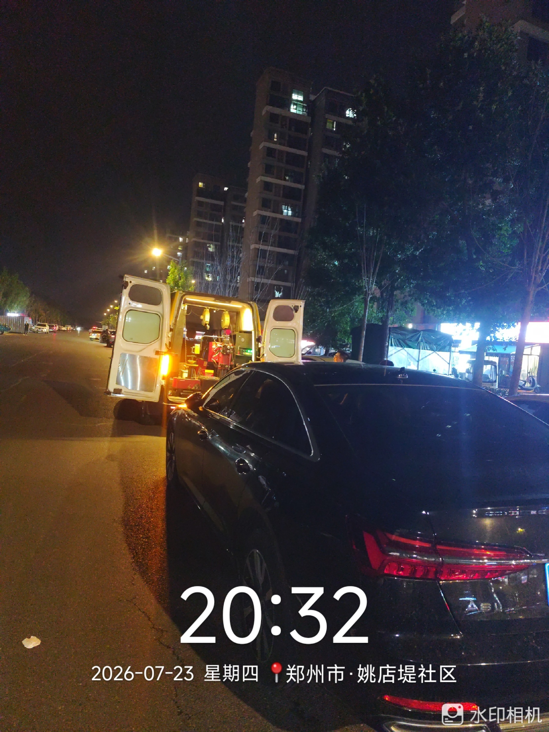 兔师傅郑州姚店堤社区夜间救援电瓶亏电(图1)